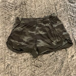 Camo athletic shorts